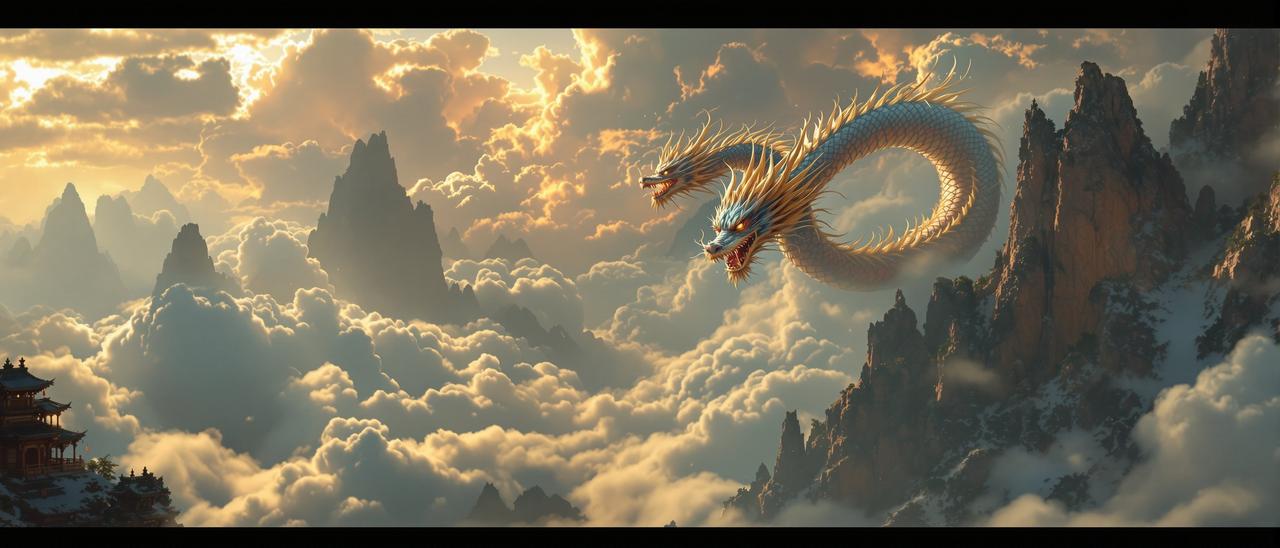 东方奇幻：山海经传说 - 轮播背景图 - 学习视频